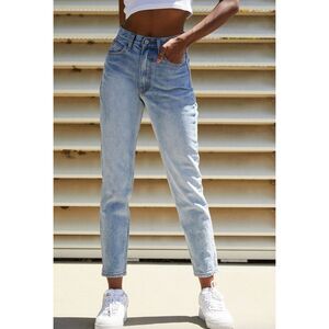 J. GALT Straight‎ Leg Retro Faded Denim Small